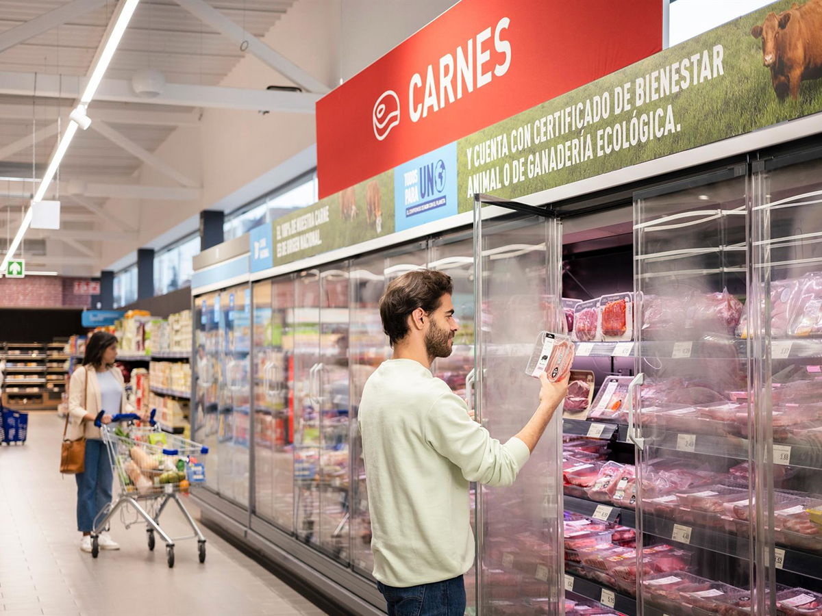 Aldi evita la emisión de 5.368 toneladas de CO2 mediante su sistema de refrigeración