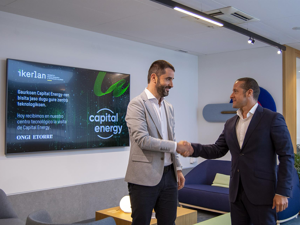 Capital Energy e Ikerlan impulsan juntos la digitalización y sostenibilidad