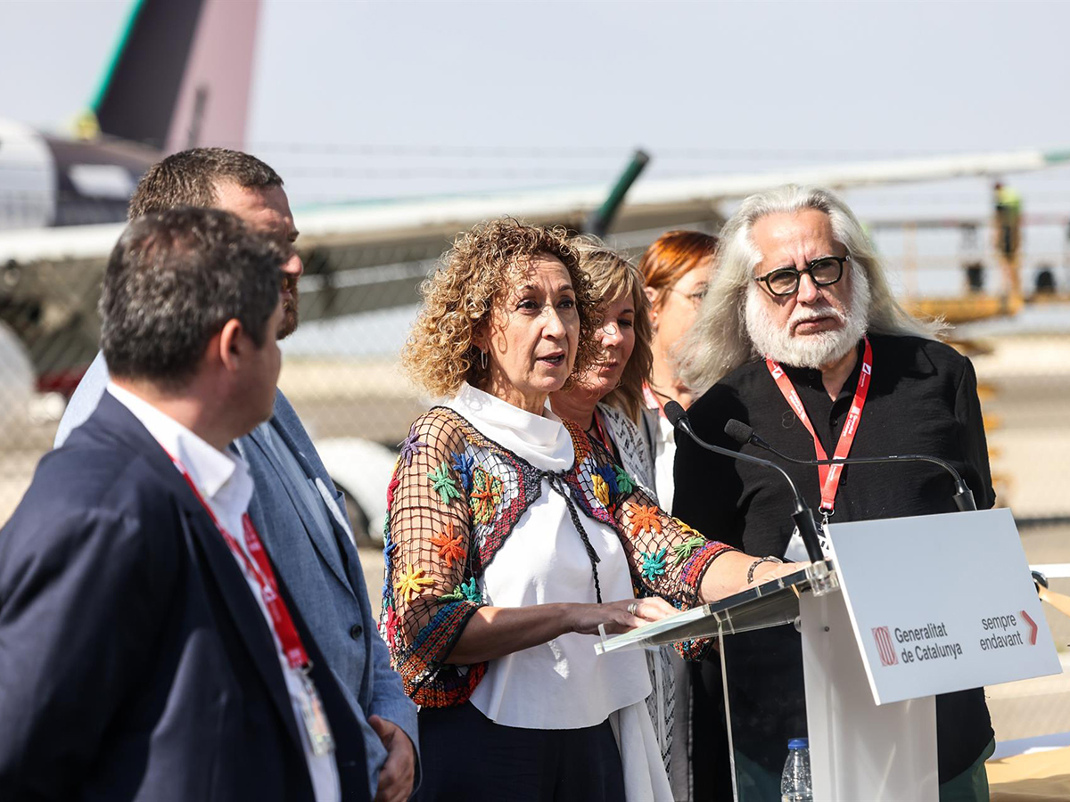 El aeropuerto de Lleida-Alguaire se convertirá en un hub de energía verde de referencia en Europa