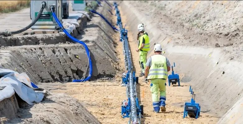 Alemania inicia la construcción de una línea eléctrica Norte-Sur fundamental para la transición energética