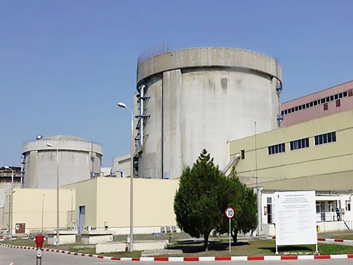 La central nuclear de Krsko en Eslovenia.