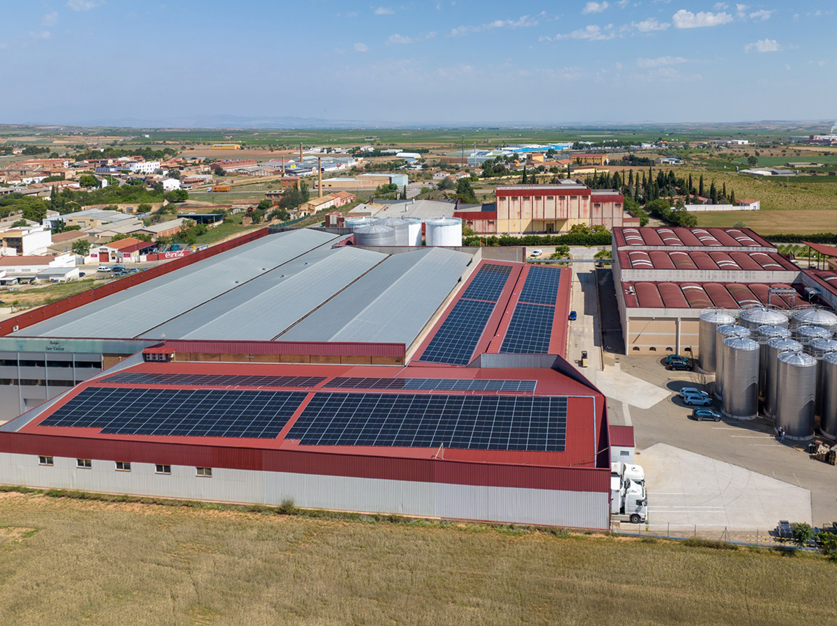 Bodegas San Valero reduce un 35% su gasto energético gracias al autoconsumo de BayWa r.e.