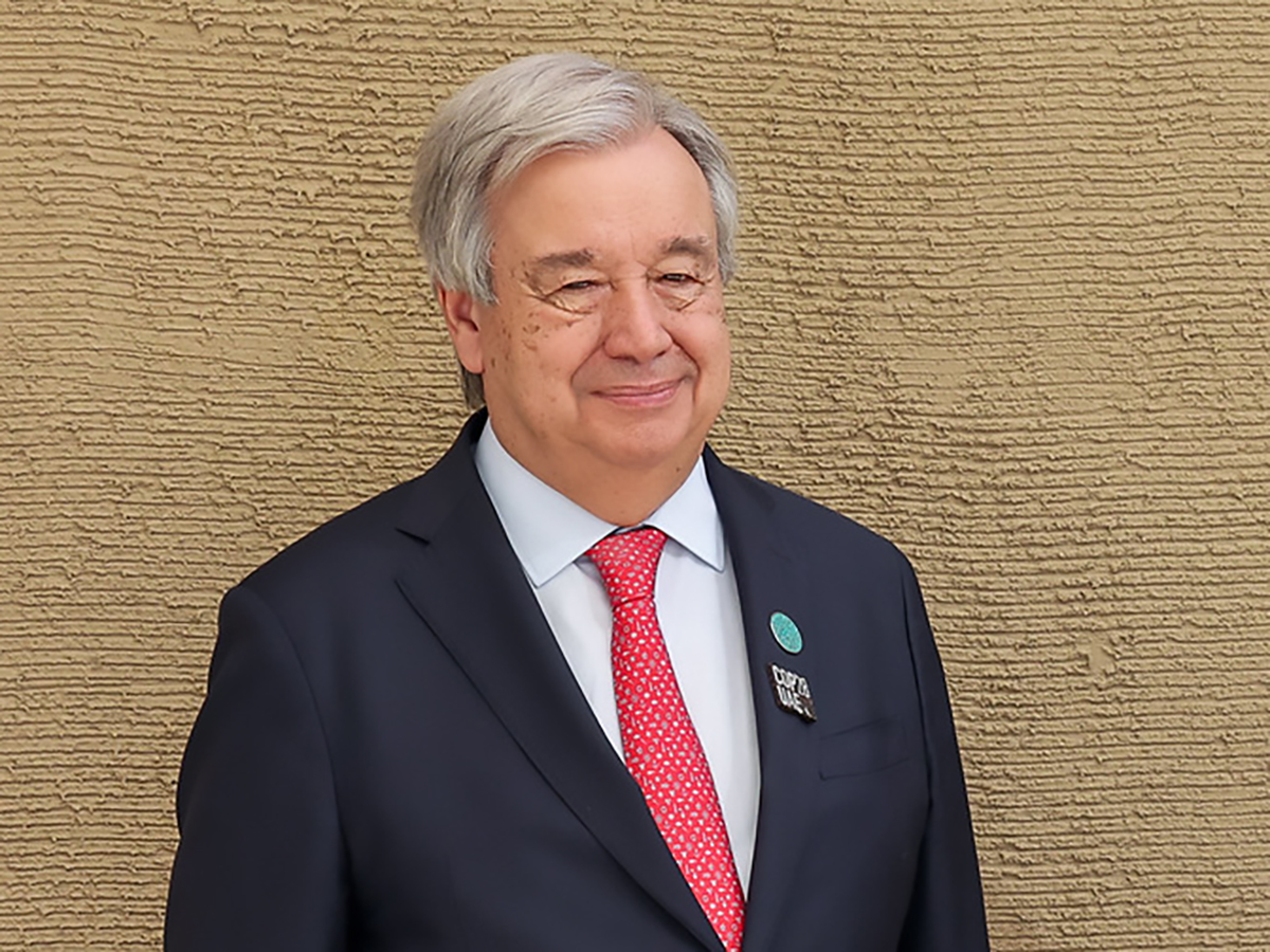 Guterres (ONU) a los líderes mundiales: "La enfermedad del cambio climático, solo ustedes la pueden curar"