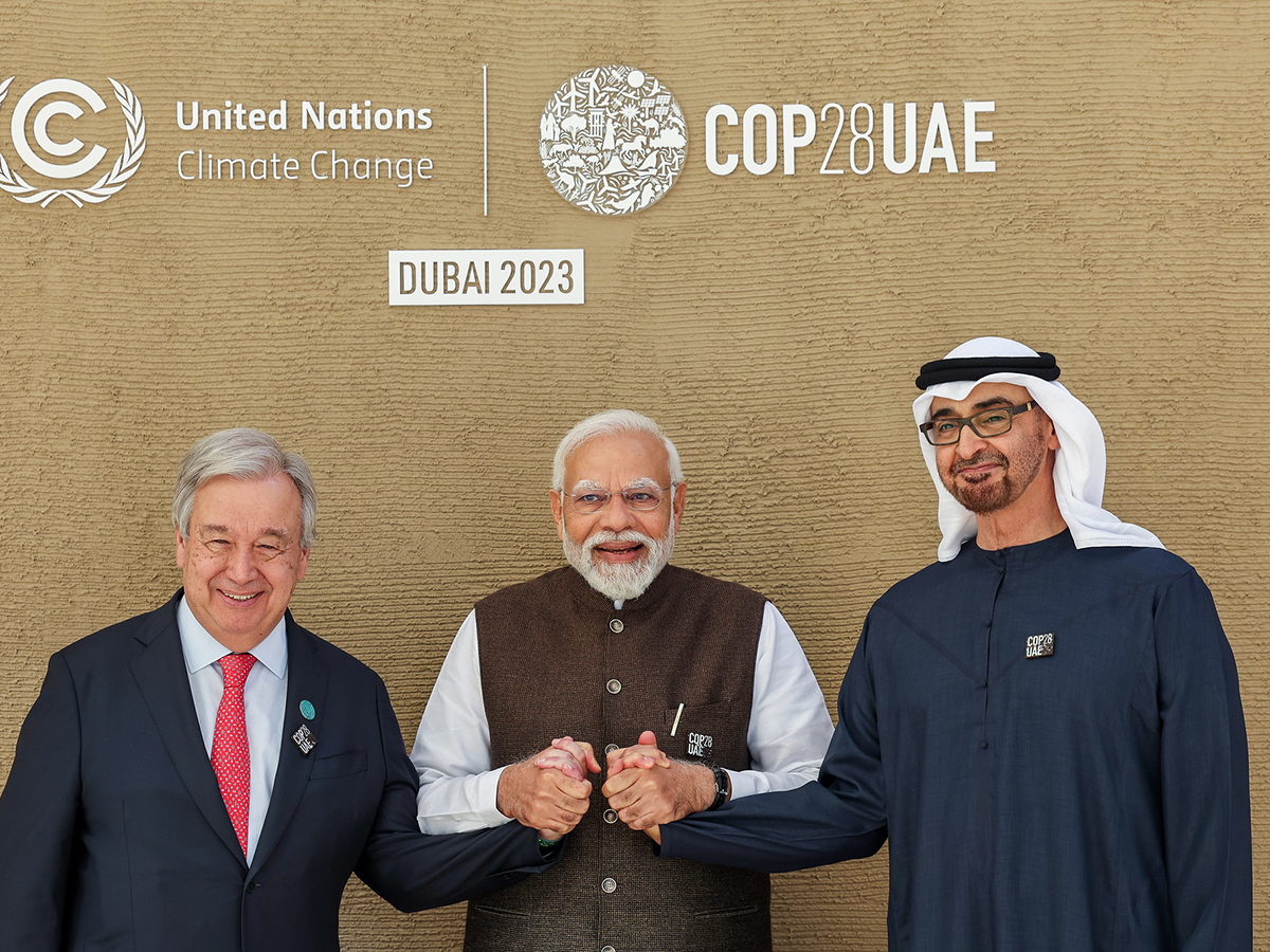 Modi (India) insta al mundo a unirse a su iniciativa de "créditos verdes" en la COP28