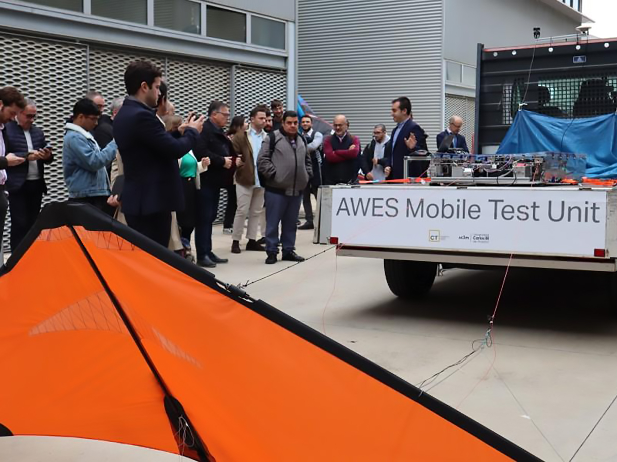 La UC3M inaugura un laboratorio para testar sistemas de energía eólica aerotransportada
