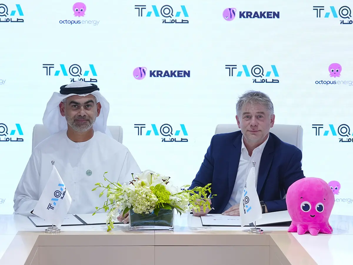 Octopus Energy lleva su tecnología Kraken a Emiratos Árabes Unidos con TAQA