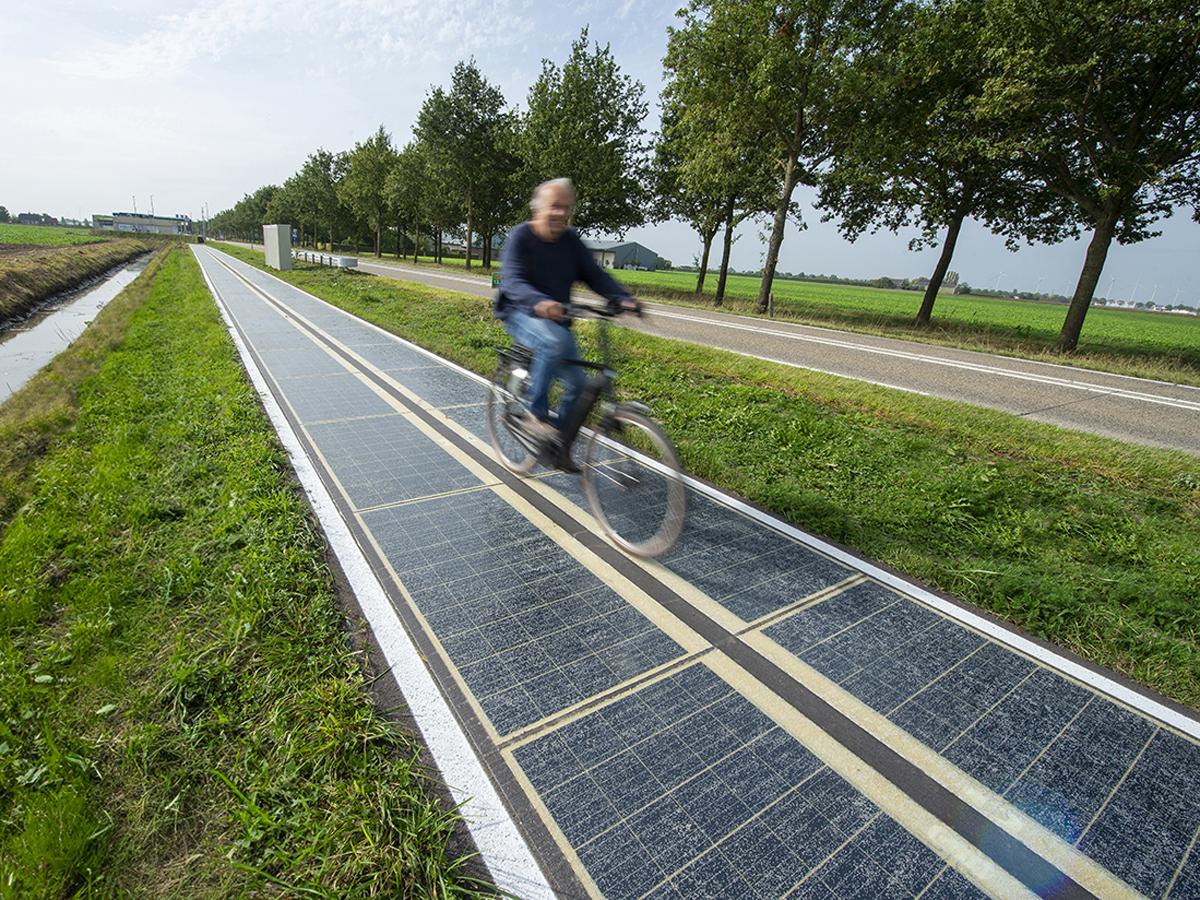 Países Bajos estrena dos carriles bici fotovoltaicos