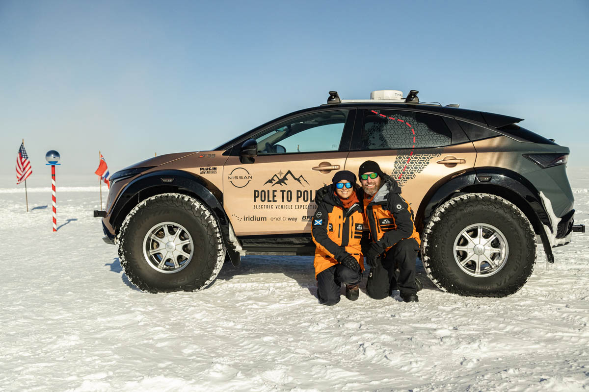 Se acabaron las quejas por la autonomía: este eléctrico cruza el planeta de Polo a Polo