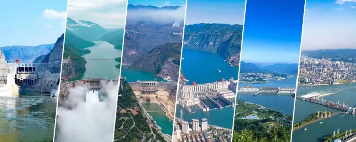 Las seis centrales hidroeléctricas en cascada de China Three Gorges en el río Yangtze alcanzaron un pico histórico de generación eléctrica diaria