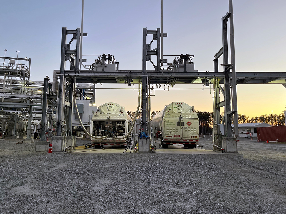 Plug Power completa la primera carga de hidrógeno verde líquido en su planta de Georgia