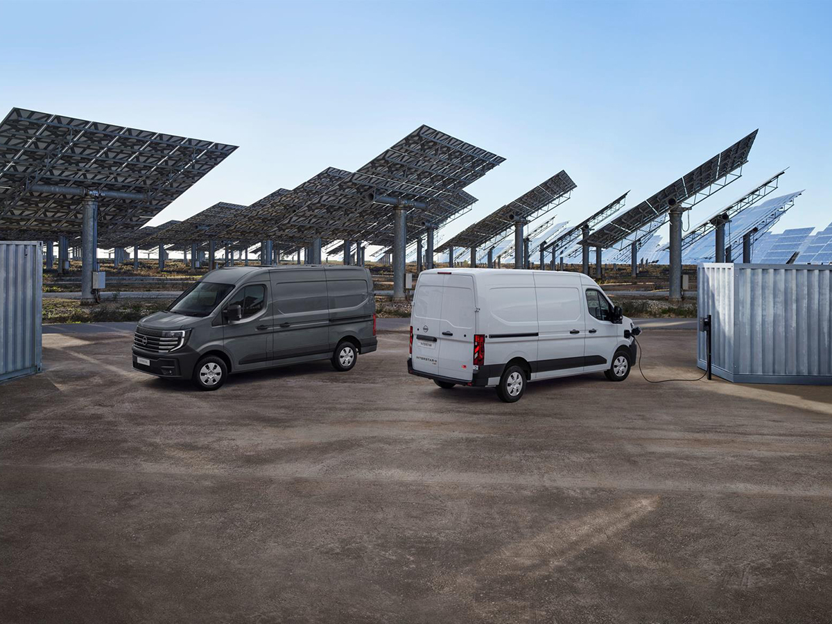 Nissan presenta la nueva furgoneta Interstar, con motorización 100% eléctrica y una autonomía de 460 km