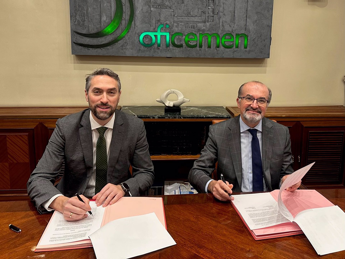 Oficemen y Aenese colaborarán para el desarrollo de la eficiencia energética del sector cementero