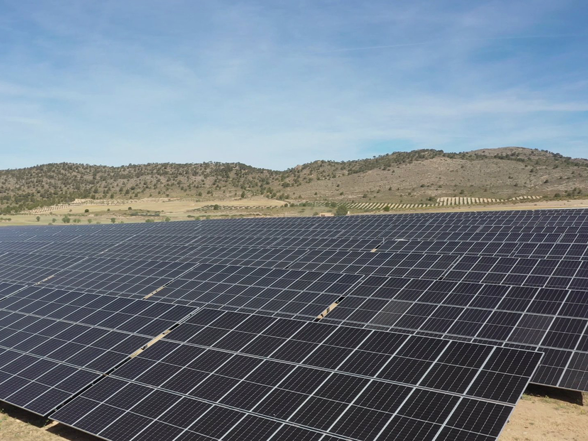 Proyecto fotovoltaico de Iberdrola y Norges en Murcia.