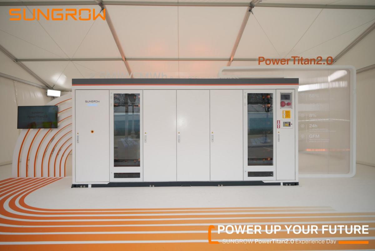 Sungrow lanza Power Titan 2.0, su batería para conquistar el mercado de almacenamiento europeo