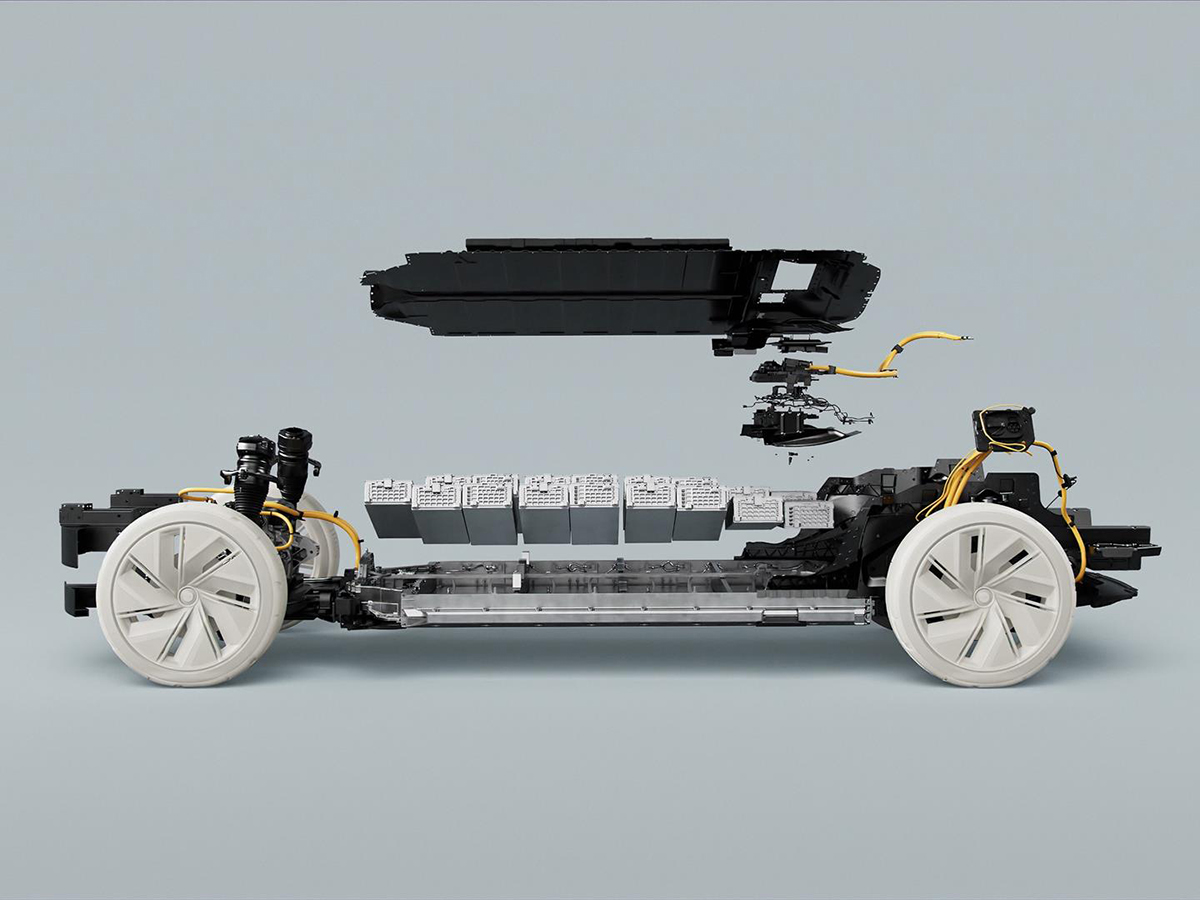 Volvo se asocia con Breathe para mejorar hasta un 30% el tiempo de carga de sus modelos eléctricos