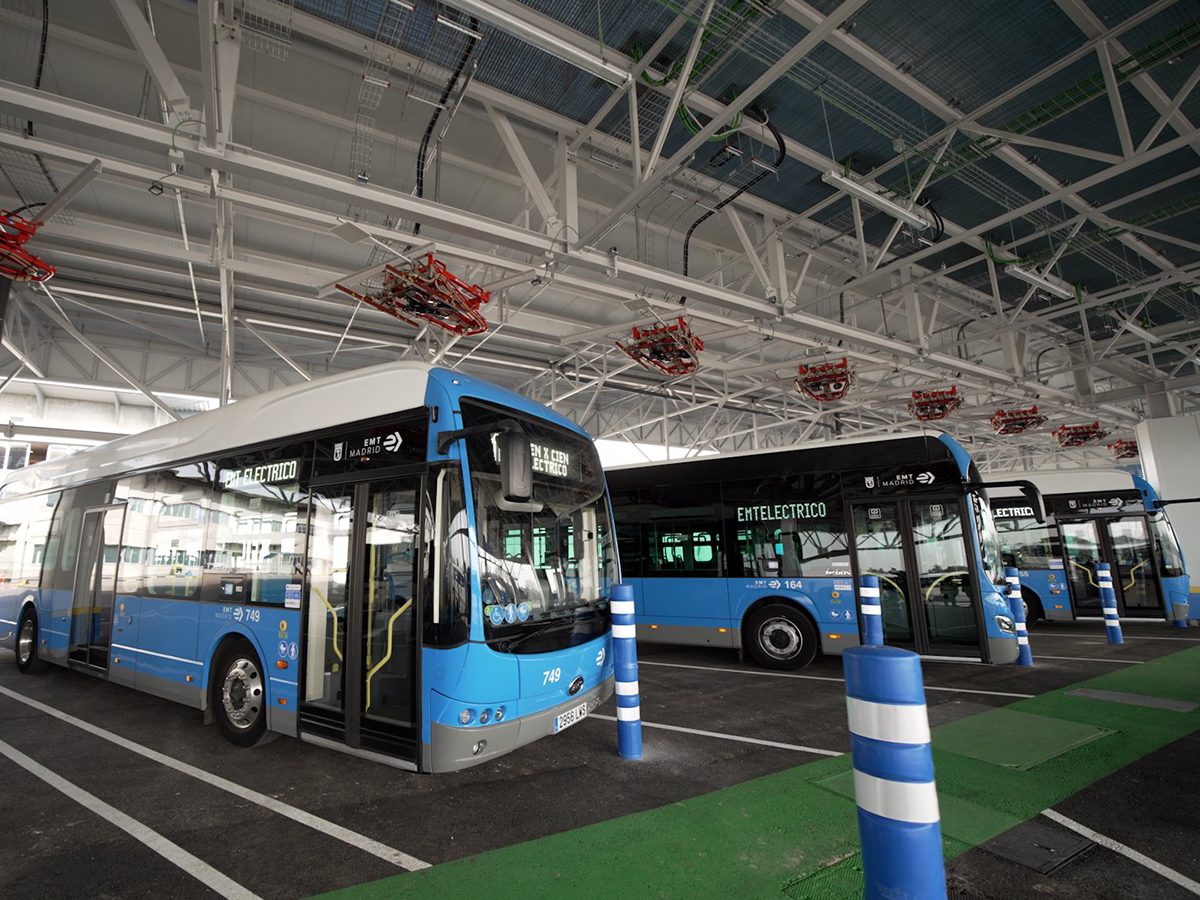 Iberdrola facilita ya la recarga de más de 550 autobuses eléctricos