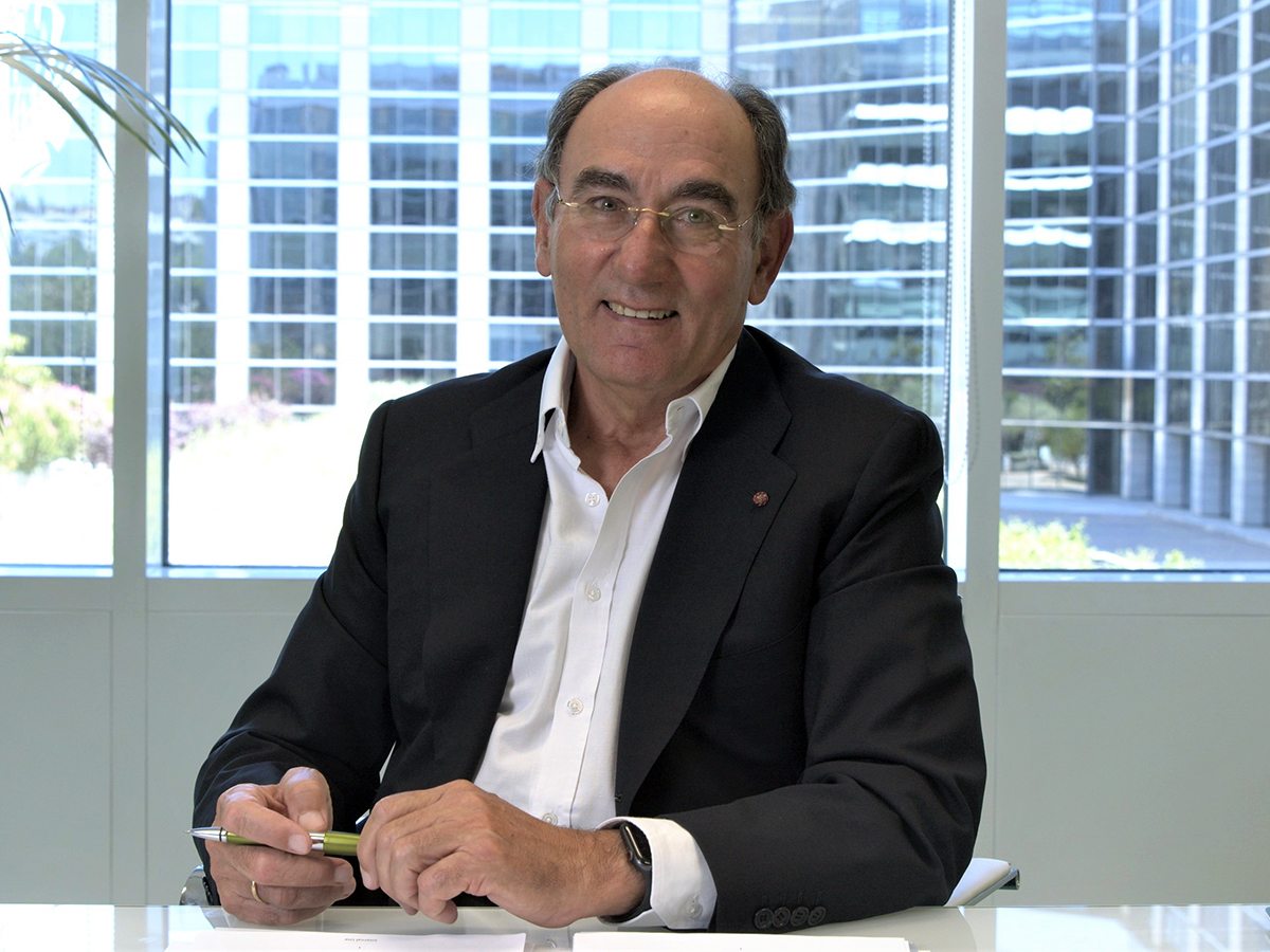 El presidente de Iberdrola, Ignacio Sánchez Galán.