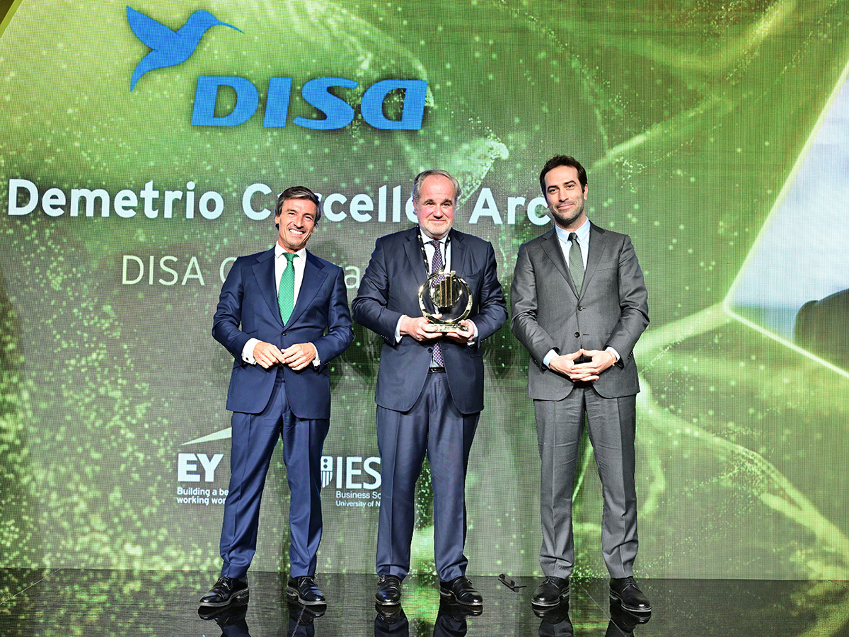 El presidente de Disa, Demetrio Carceller, Premio Emprendedor del Año de EY