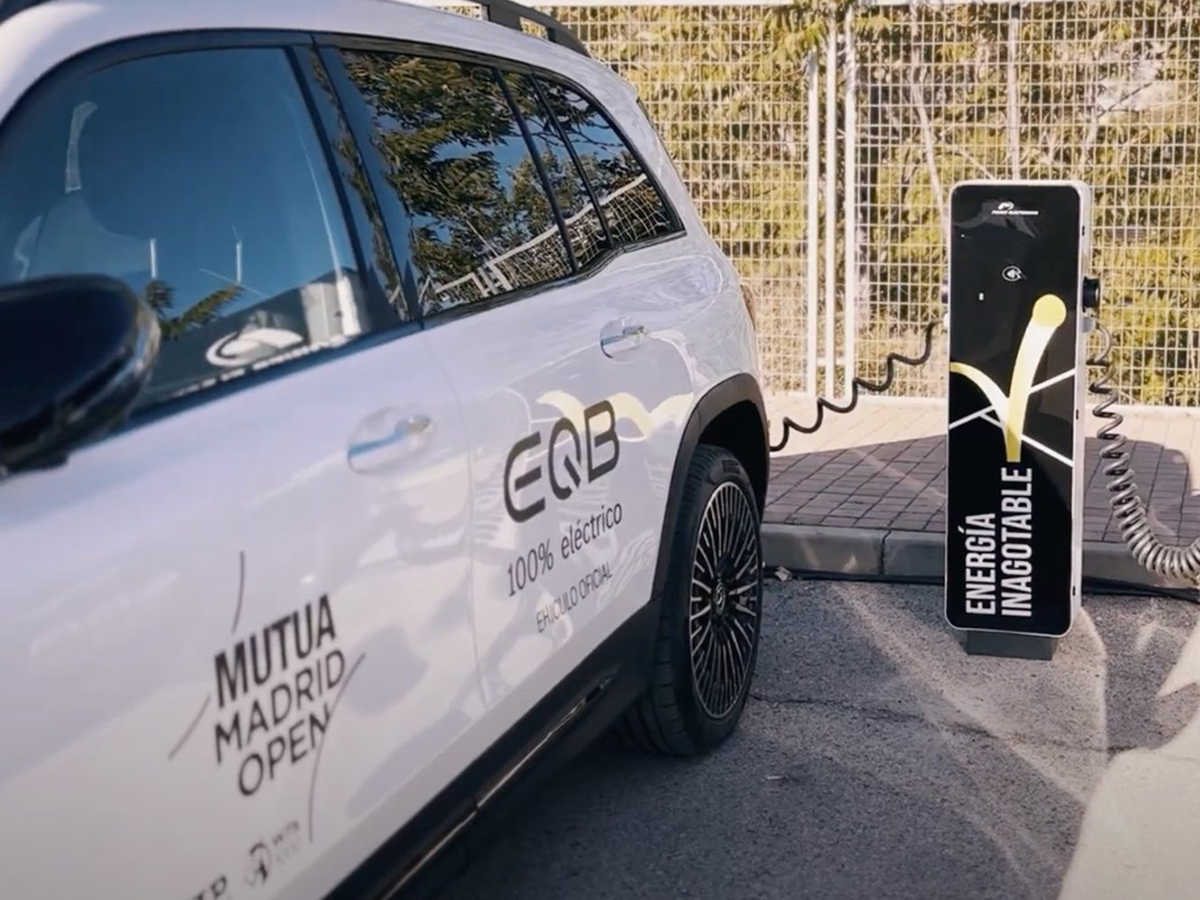 Power Electronics suministrará 22 cargadores eléctricos a la próxima edición del Mutua Madrid Open
