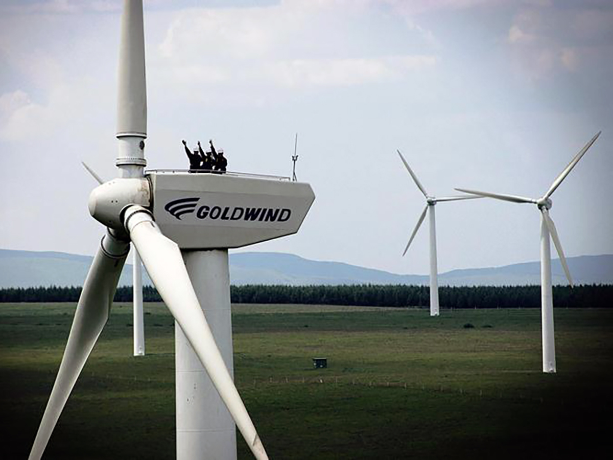 Los 10 mayores fabricantes de turbinas eólicas en 2023: Goldwind mantiene el liderazgo escoltada por Envision y Vestas