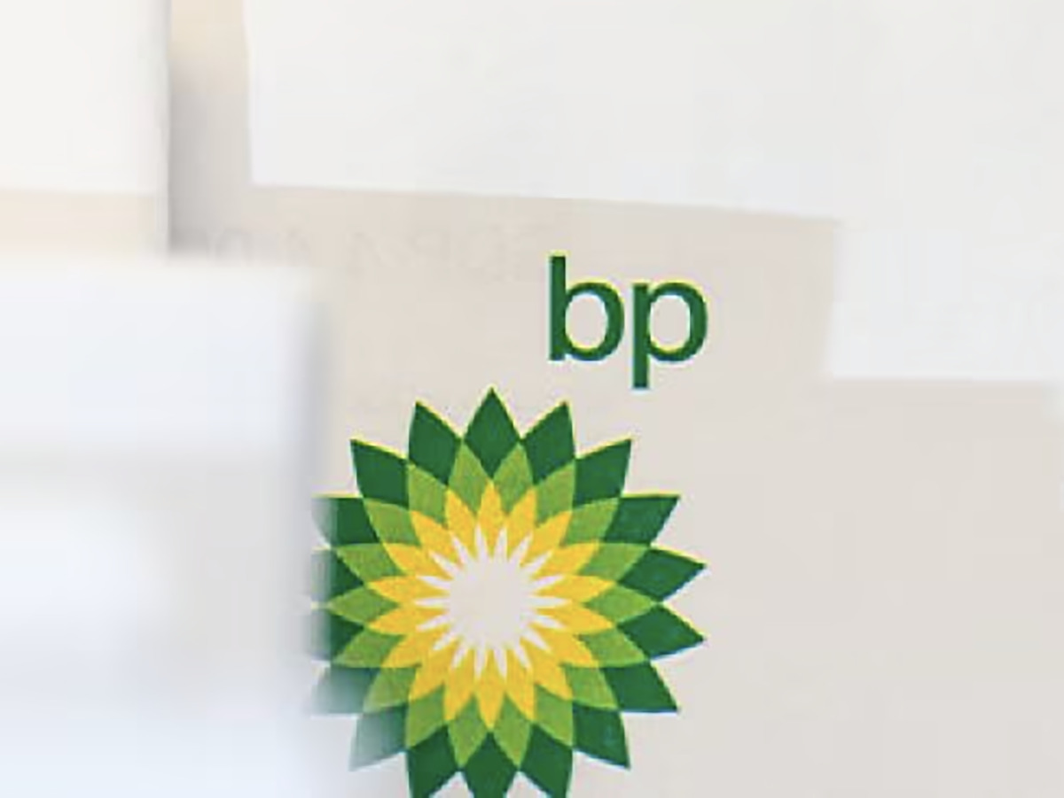 Logo de BP. 