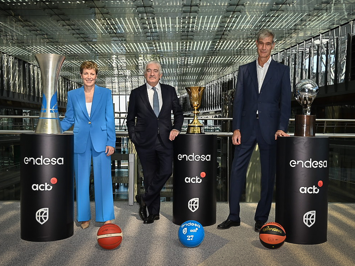 Endesa extiende hasta 2027 el patrocinio al baloncesto español