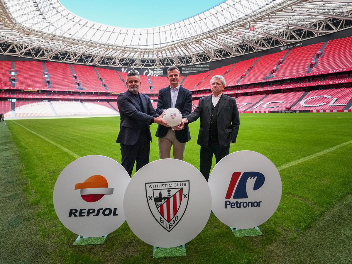 Petronor y Repsol se convierten en los 'partners' de energía del Athletic