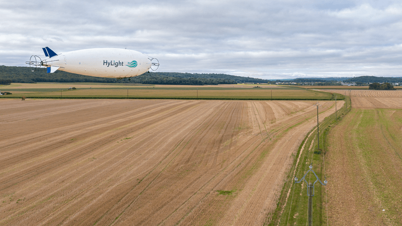 HyLight descarbonizará la inspección aérea con su dron dirigible propulsado por hidrógeno