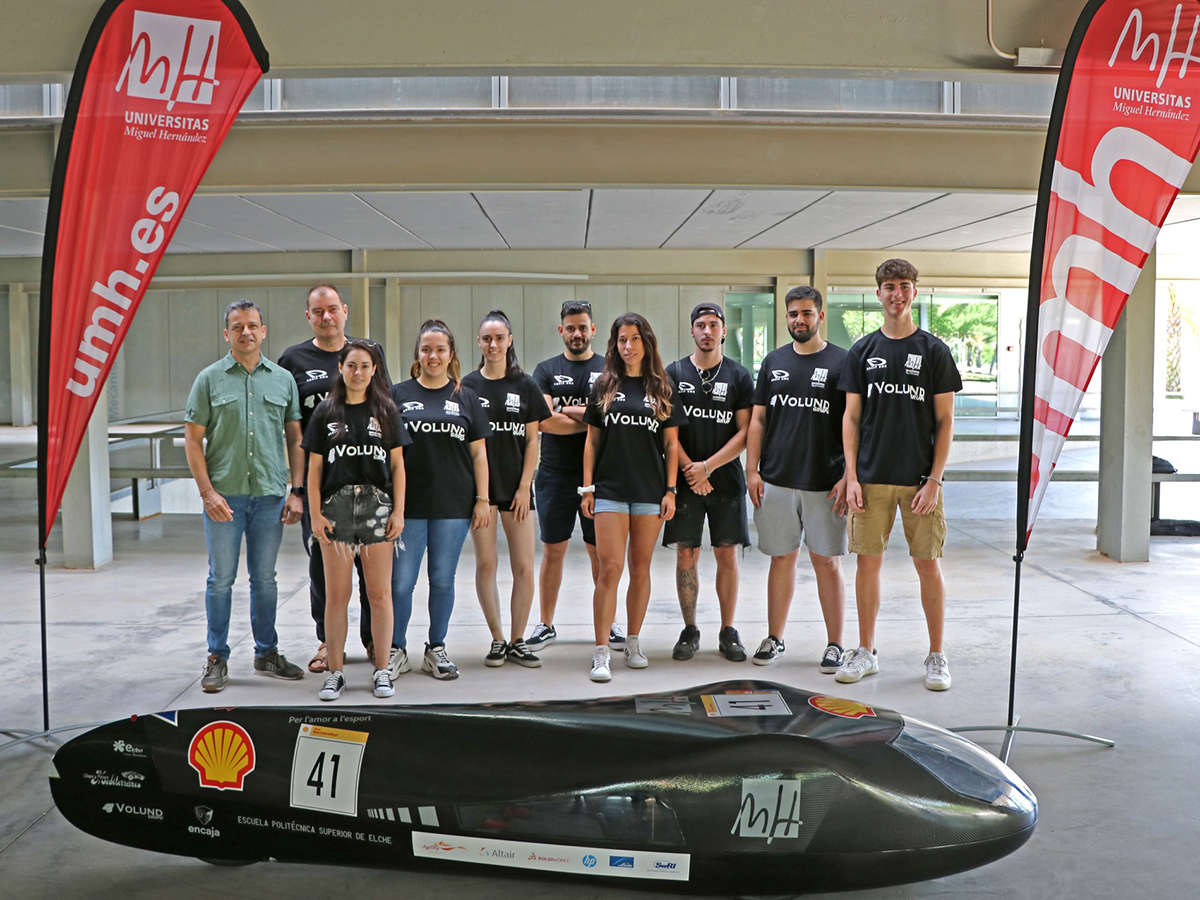 'Dàtil'24', el bólido de ultra-bajo consumo de la UMH que correrá en la Shell Eco-Marathon