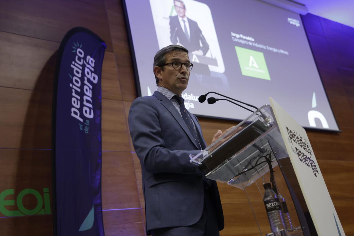 Jorge Paradela (Junta): "Andalucía va a ser la gran protagonista de la transición energética en Europa"