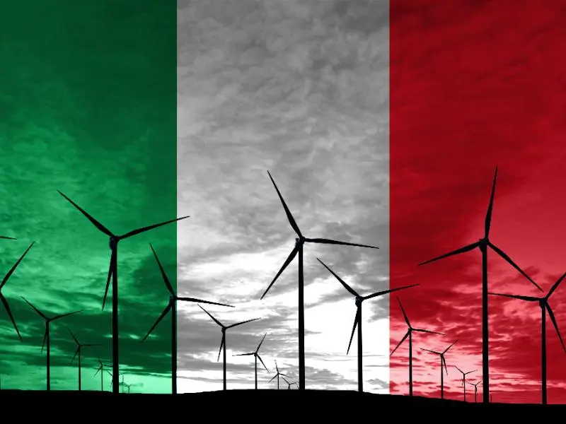 Las energías renovables dominarán el mix de generación eléctrica de Italia en 2035