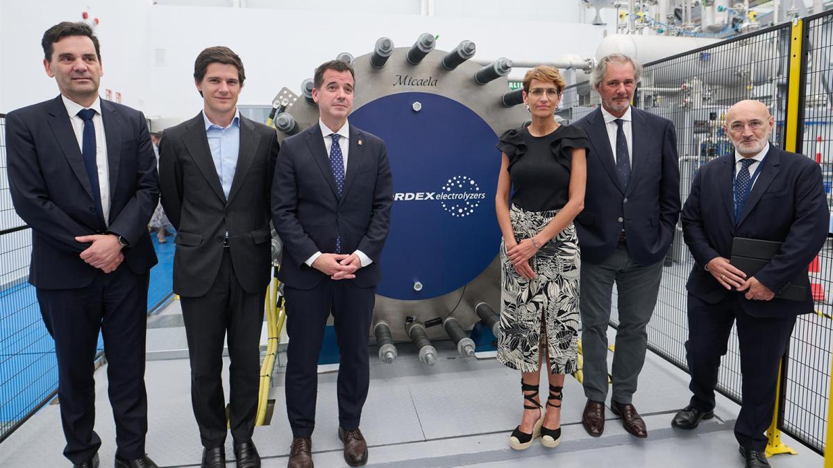 Nordex diseña el mayor prototipo de electrolizador de hidrógeno verde de España