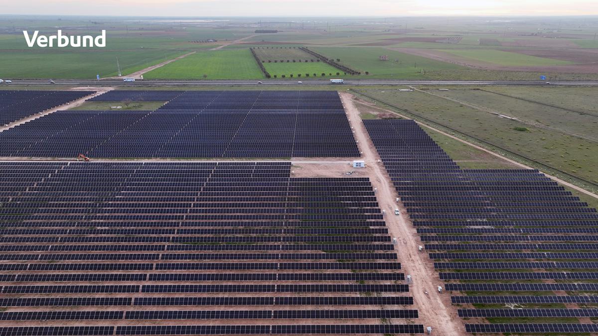 Verbund pone en marcha una planta solar de 50 MW en Ciudad Real