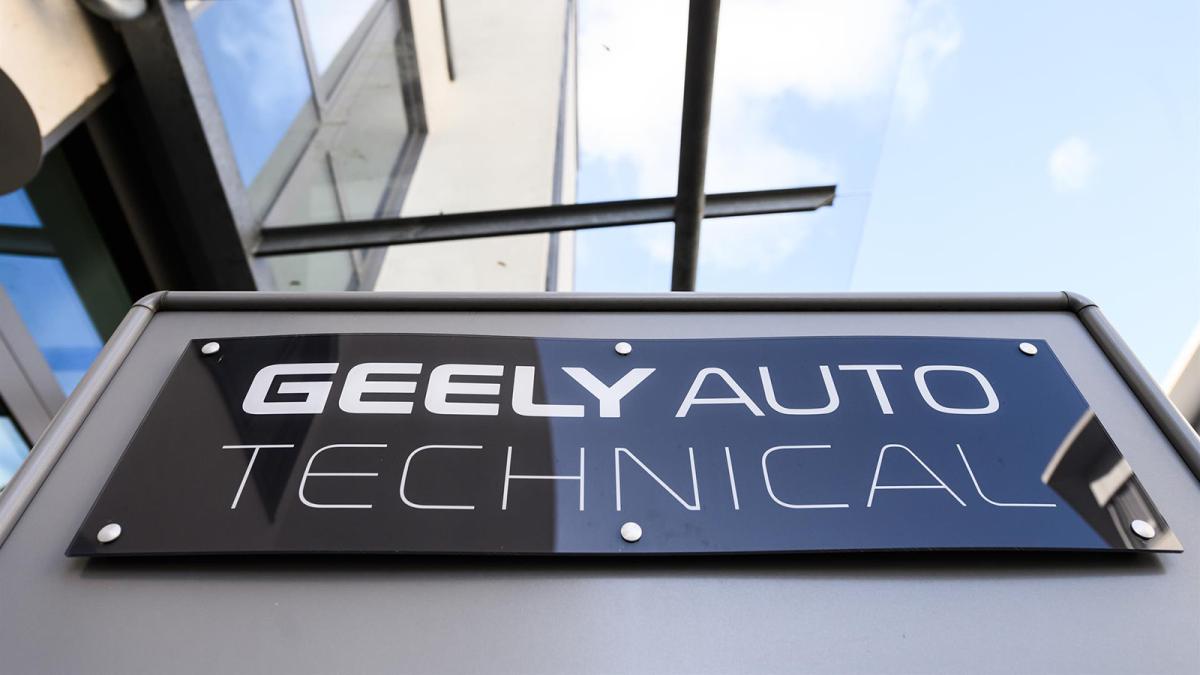 Logo de Geely Auto Technical.