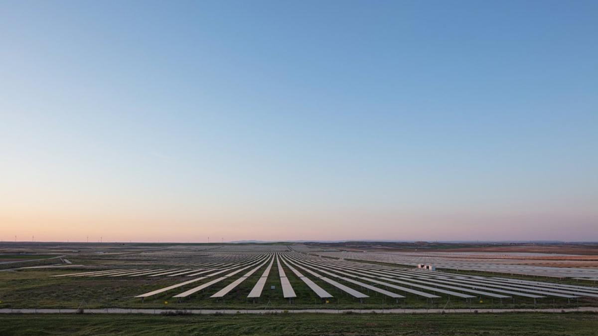 Parque fotovoltaico.