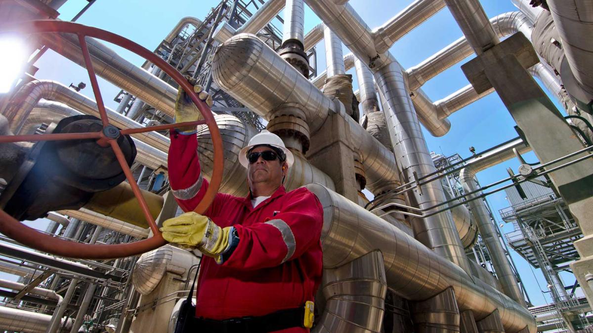 Trabajador de Chevron en Venezuela.