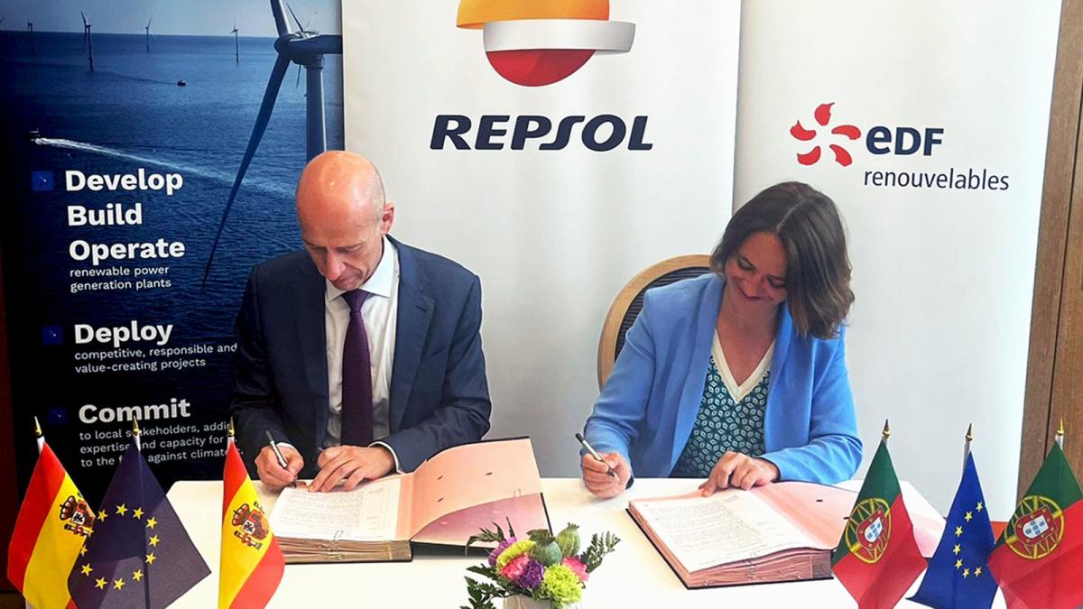 Repsol se alía en exclusividad con EDF Renewables para proyectos de eólica marina en España y Portugal