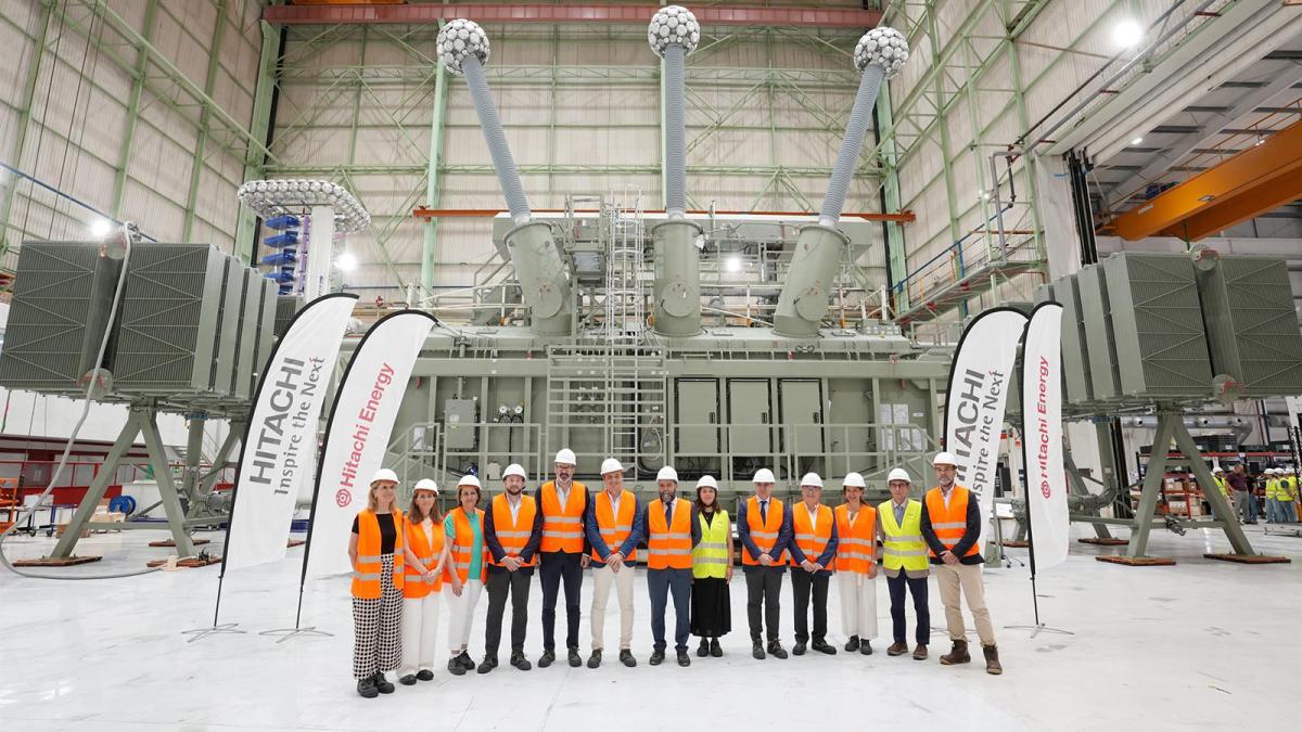 La fábrica de transformadores en Córdoba de Hitachi Energy. 