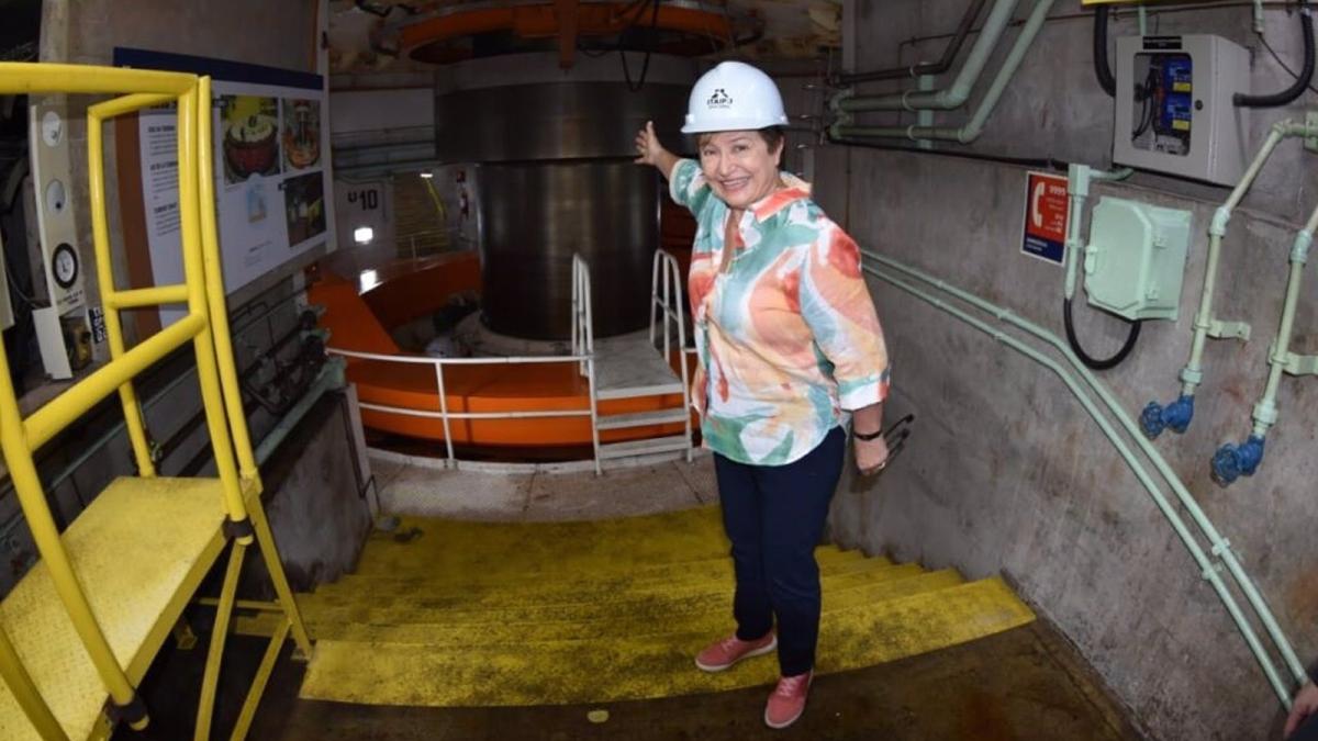 Georgieva (FMI) destaca la estabilidad económica de Paraguay y su apuesta por la energía renovable