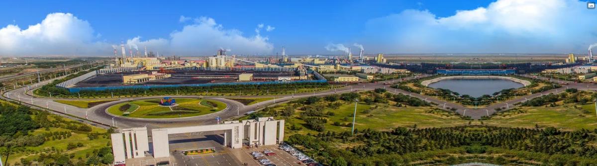 Complejo químico de Ningdong donde se alojará la nueva planta de metanol de Ningxia Baofeng Energy Group.