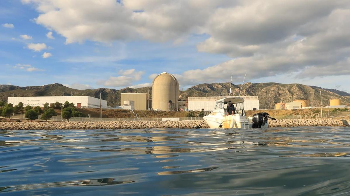 El litoral de la central nuclear Vandellós II.