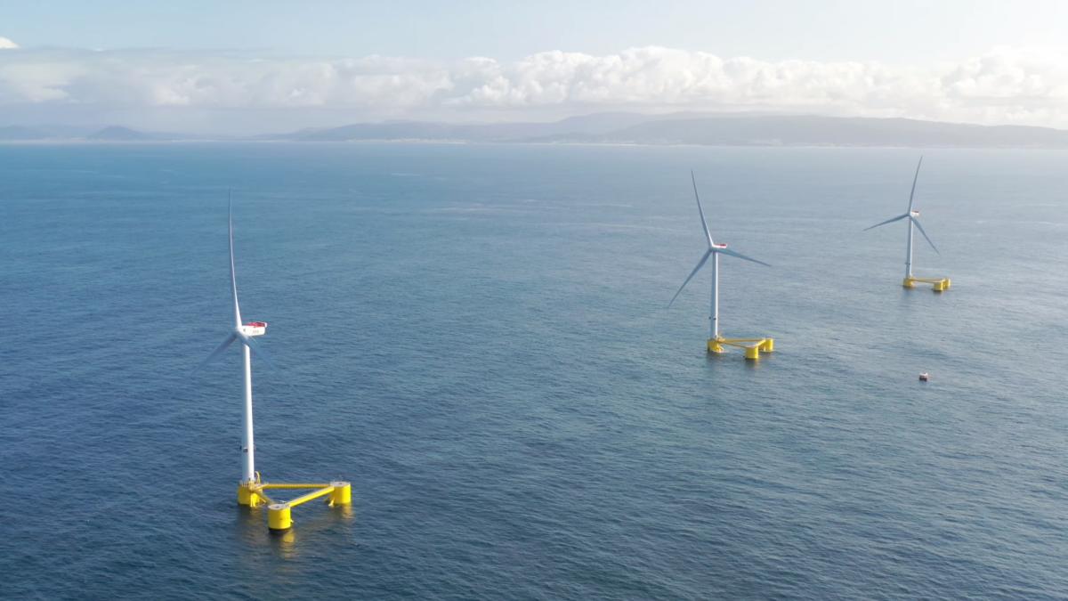 Ocean Winds logra aumentar la producción de WindFloat Atlantic durante sus cuatro años de funcionamiento 