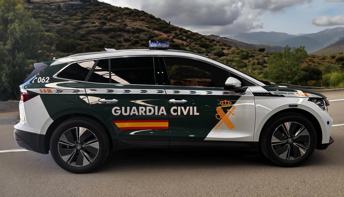 Skoda entrega una flota eléctrica de 90 unidades del Enyaq a Guardia Civil con autonomía de más 500 km