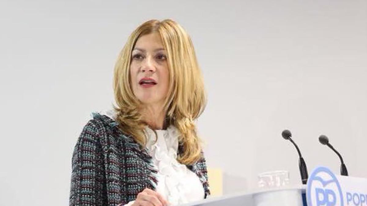 La vicepresidenta del Gobierno de Aragón, Mar Vaquero.