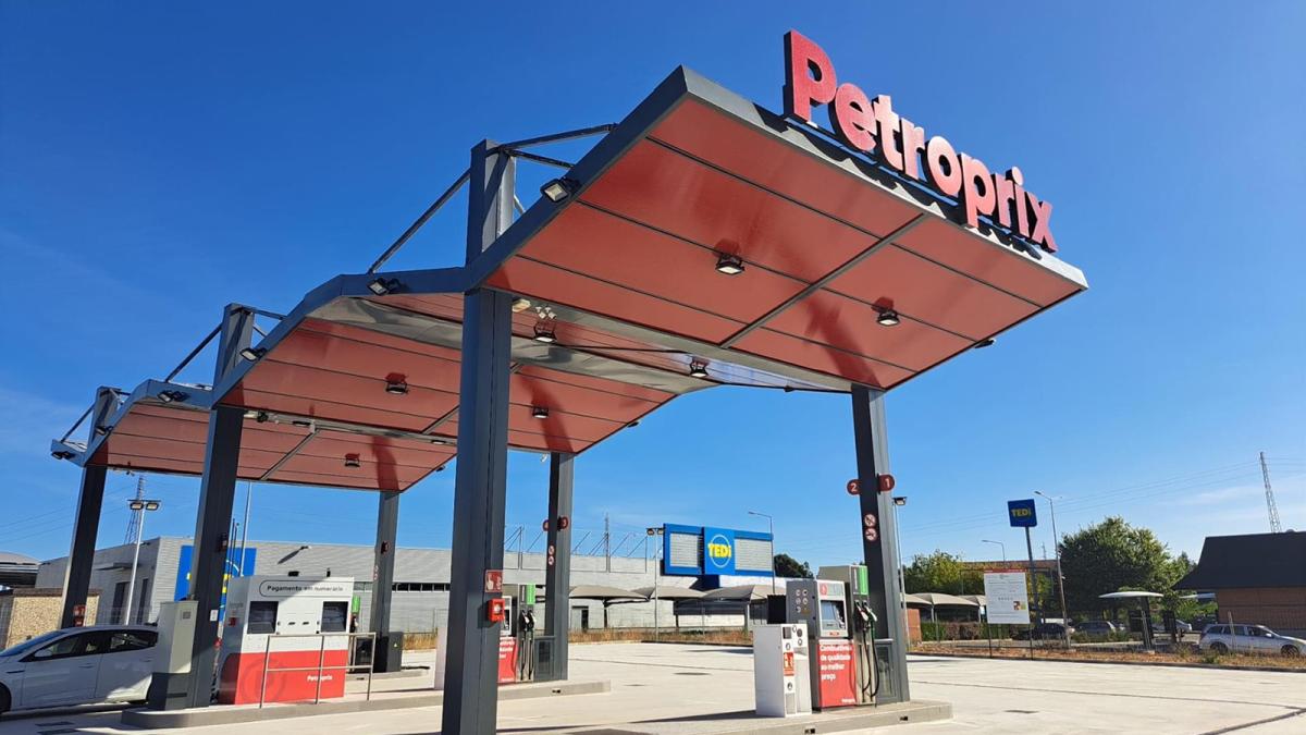 Estación de Petroprix en Águeda.