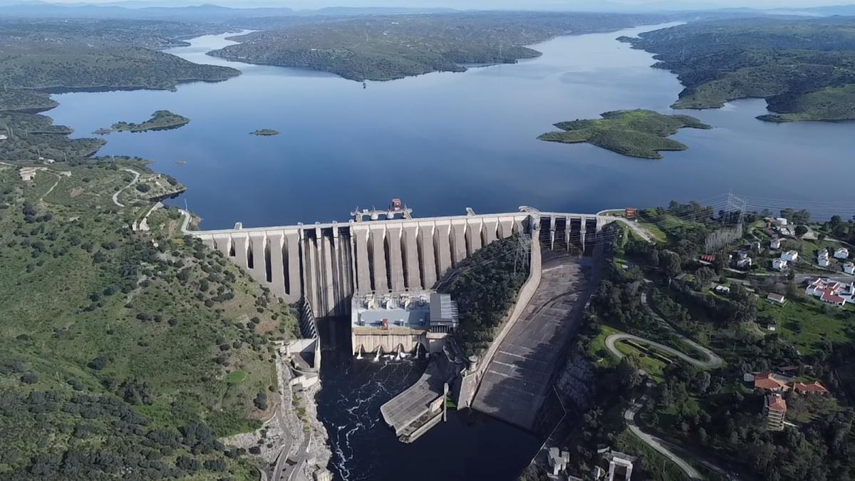 La nueva central de bombeo hidroeléctrico reversible Alcántara II.