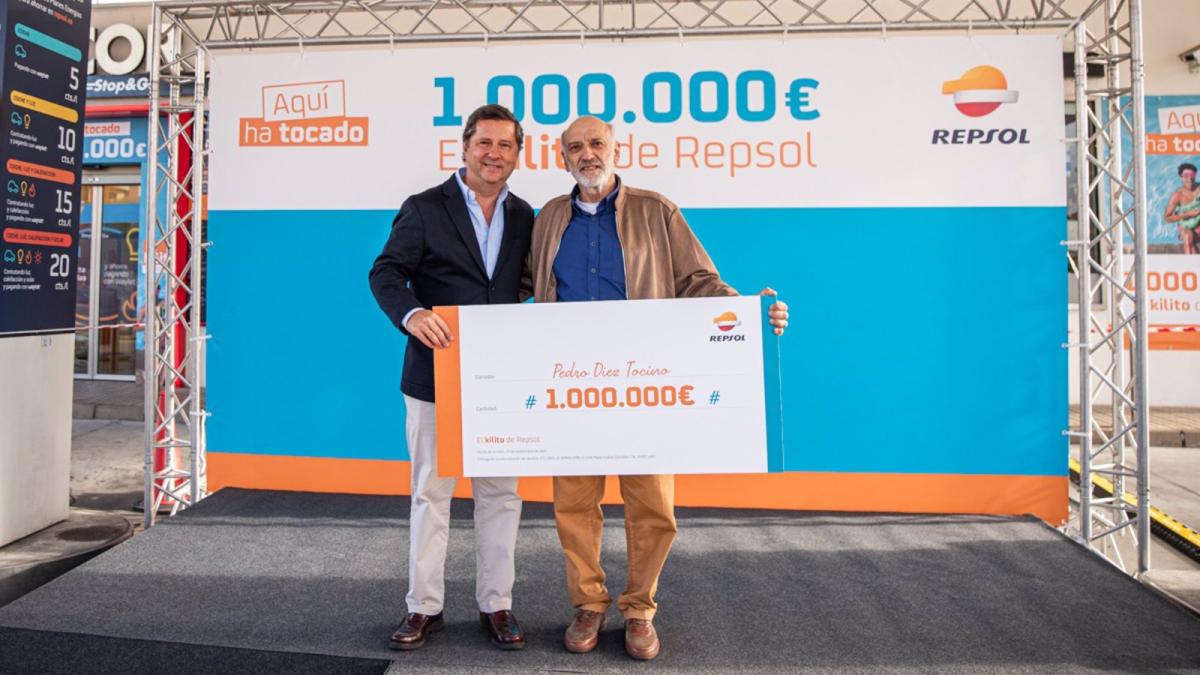 Repsol premia con un millón de euros a un vecino de León por repostar con Waylet en sus estaciones de servicio