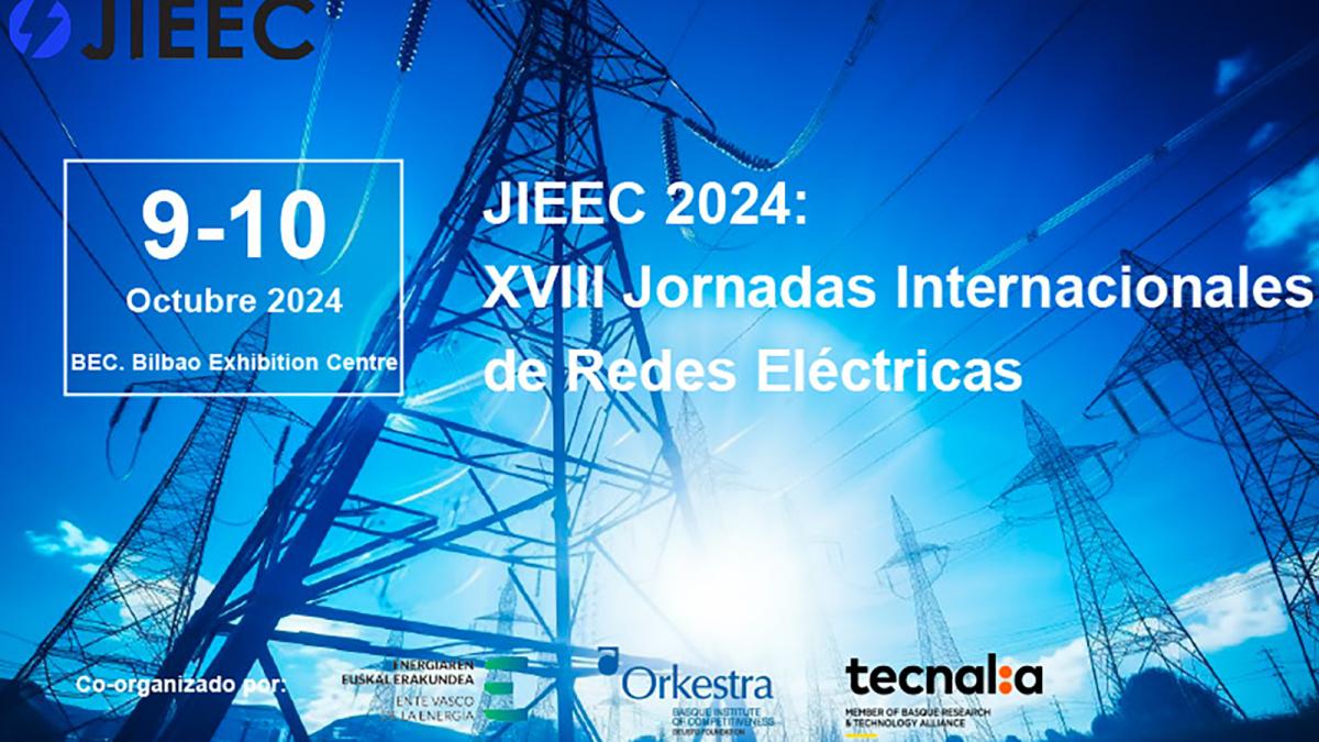 Las Jornadas Internacionales de Redes Eléctricas reunirán a más de 150 especialistas en BEC