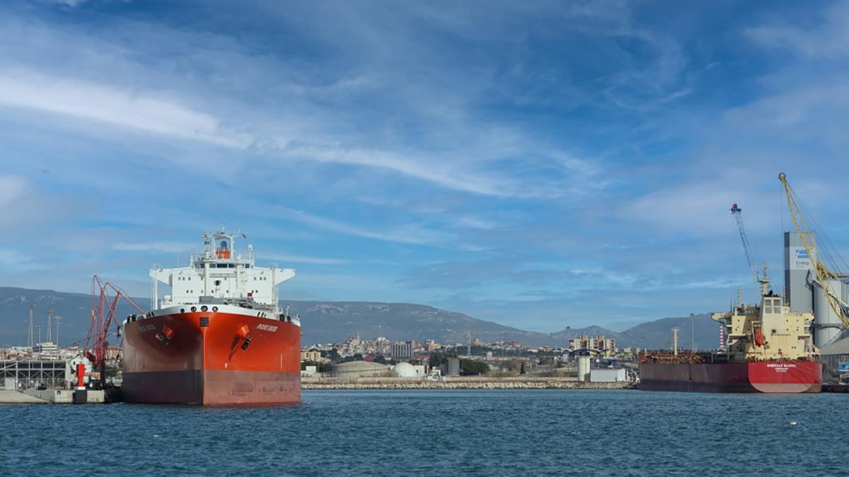 Puerto de Tarragona.