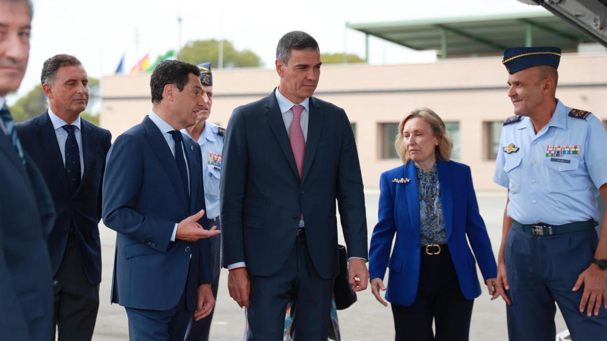 Pedro Sánchez visita junto a Juanma Moreno el centro que acogerá el proyecto CEUS.